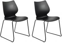 2er Set Stuhl Houma schwarz 2er Set Stuhl Houma schwarz