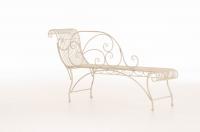 Gartenbank Karma antik-creme 