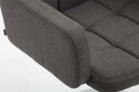 Lounger Los Angeles Stoff dunkelgrau 