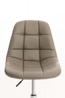 Bürostuhl Emil Kunstleder taupe 