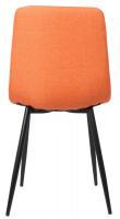 2er Set Esszimmerstuhl Tilde Stoff orange 