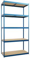 3er Regalsystem blau 