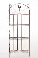Standregal Mia antik braun 