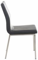 2er Set Esszimmerstühle Colmar schwarz 