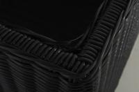 Luxus Auflagenbox XL 5mm schwarz 