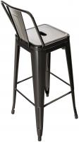 4er Set Barhocker Mason schwarz 