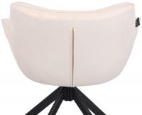 Stuhl Westport Samt creme 