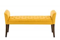 Chaiselongue Cleopatra, antik-dunkel gelb 