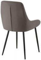 Esszimmerstuhl Elmira Samt schwarz anthrazit 