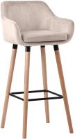 Barhocker Grant Samt creme 