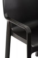 4er Set Stuhl Diva schwarz 