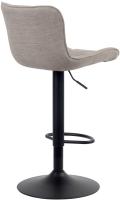 2er Set Barhocker Linus Stoff taupe 
