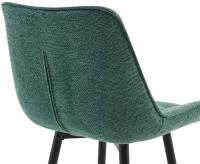 2er Set Barhocker Dartford Stoff  grün 