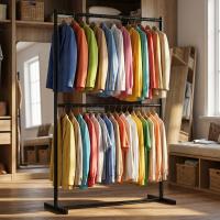 Kleiderständer Helga 120x185 cm schwarz 