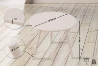 Couchtisch Berea hellgrau 