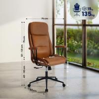 Bürostuhl Siddar antik braun 