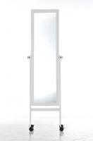 Standspiegel Yolanda eckig weiß 