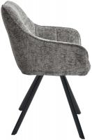 Esszimmerstuhl Scott Stoff dunkelgrau 