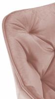 4er Set Stuhl Tanna Samt pink 