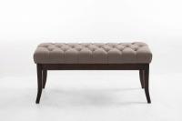 Sitzbank Ramses Stoff antik-dunkel 100 taupe