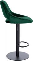 Barhocker HD Milet B Samt grün 