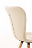 Stuhl Elda PU natura creme 