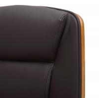 Bürostuhl Yankton walnuss/braun 