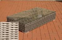 Lounge-Tisch Ariano 100 x 50 perlweiß 