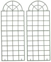 2er Set Rankgitter Viva antik-grün 