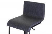 Barhocker Limon B Stoff dunkelgrau 