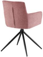 2er Set Esszimmerstuhl Jonah Stoff rubinrot 