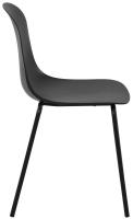 4er Set Stuhl Hardin schwarz 