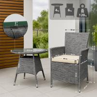 Sitzgruppe Fireda grau-meliert Sitzgruppe Fireda grau-meliert