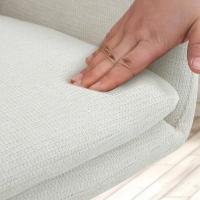 Esszimmerstuhl Pickett Stoff creme 