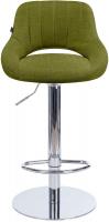2er Set Barhocker HD Milet C Stoff grün 