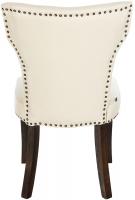 Esszimmerstuhl Zadar Stoff antik-dunkel creme 