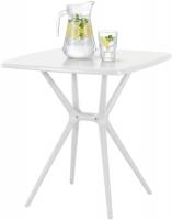 Tisch Becky eckig 72 x 72 cm weiß