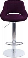 Barhocker HD Milet C Stoff lila 