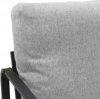 Lounger Manea Stoff hellgrau 