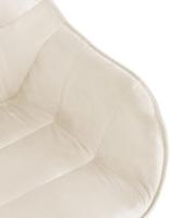 Stuhl Russel Samt creme 