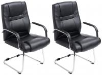 2er Set Stühle Attila schwarz