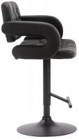 Barhocker Dublin schwarz schwarz 