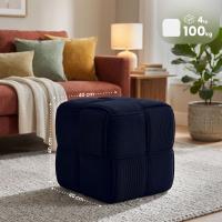 Sitzhocker Forinta Cord mitternachtsblau Sitzhocker Forinta Cord mitternachtsblau