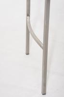 Barhocker Damaso E mit 4-Fuß Gestell weiß 