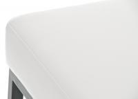 2er Set Barhocker Montreal 85 Kunstleder schwarz weiß 