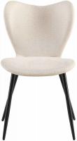 Esszimmerstuhl Maika Stoff creme 