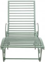 Gartenliege Amiens antik-grün 