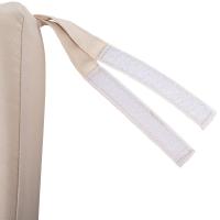 Schaukelbank Joyce mit Sitzkissen 150 cm + teak  creme 