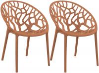 2er Set Stuhl Hope terracotta