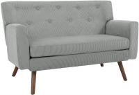 Sofa Kioni Cord grau